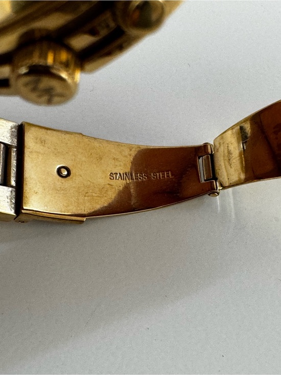 Michael Kors Women’s Gold-Tone Chronograph Watch